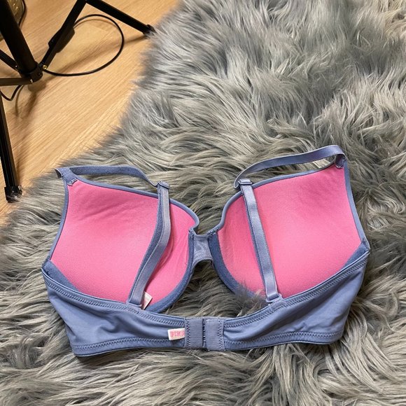 NWOT‎ Victoria's Secret Pink Light Purple Bra, 32C - Picture 4 of 5